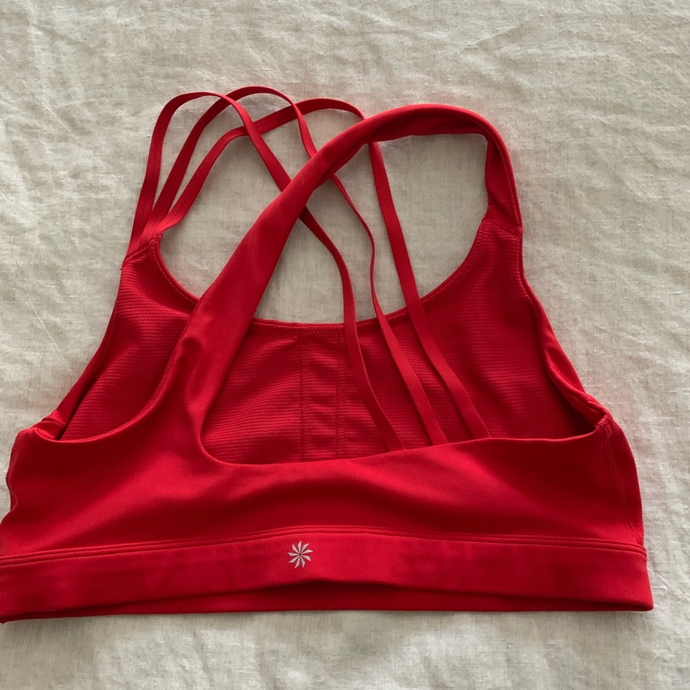 Athleta Run Free sports bra.